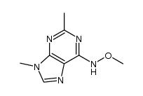 2,9-dimethyl-N-methoxy-9H-purin-6-amine Structure