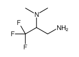 3,3,3-trifluoro-2-N,2-N-dimethylpropane-1,2-diamine Structure