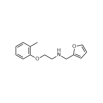 N-(furan-2-ylmethyl)-2-(o-tolyloxy)ethan-1-amine Structure