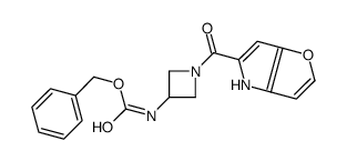 benzyl N-[1-(4H-furo[3,2-b]pyrrole-5-carbonyl)azetidin-3-yl]carbamate Structure