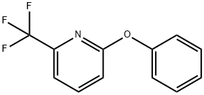 2-Phenoxy-6-(trifluoromethyl)pyridine Structure