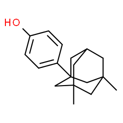 4-(3,5-dimethyl-1-adamantyl)phenol图片