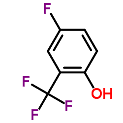 4-Fluoro-2-(trifluoromethyl)phenol structure