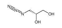 (R)-3-Azido-1,2-propanediol Structure