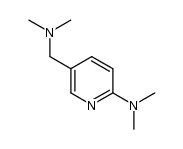 2-N,N-dimethylamino-5-[(N,N-dimethylamino)methyl]pyridine结构式