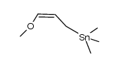 (Z)-(3-methoxyallyl)trimethylstannane结构式