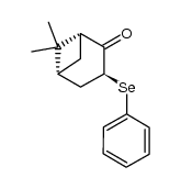 (1R,3S,5R)-6,6-dimethyl-3-(phenylselanyl)bicyclo[3.1.1]heptan-2-one Structure