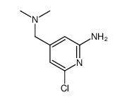 6-chloro-4-[(dimethylamino)methyl]-2-pyridinamine Structure