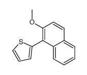 2-(2-methoxynaphthalen-1-yl)thiophene Structure