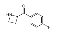 2-(4-fluorobenzoyl)azetidine结构式