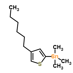 (4-Hexyl-2-thienyl)trimethylstannane picture