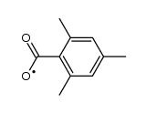 2,4,6-trimethylbenzoyloxyl radical Structure