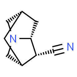 2,6-Methano-1H-pyrrolizine-1-carbonitrile,hexahydro-,[1R-(1alpha,2beta,6beta,7abeta)]- structure