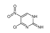 4-Chloro-5-nitropyrimidin-2-amine structure