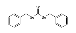 Se,Se-dibenzyl triselenocarbonate Structure