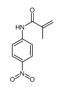 2-methyl-N-(4-nitrophenyl)prop-2-enamide Structure