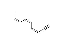 (3E,5E,7E)-nona-3,5,7-trien-1-yne结构式