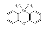 10H-Phenoxastannin,10,10-dimethyl- structure