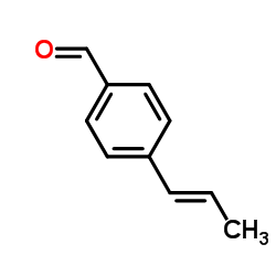 Benzaldehyde, 4-(1-propenyl)- (9CI)结构式