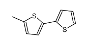 2-methyl-5-thiophen-2-ylthiophene结构式