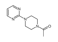 1-(4-(嘧啶-2-基)哌嗪-1-基)乙酮结构式