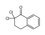 2,2-dichloro-3,4-dihydronaphthalen-1-one结构式