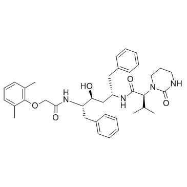 Lopinavir structure