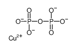 diphosphoric acid, copper(2+) salt结构式