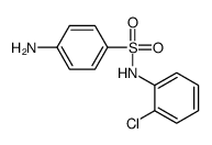 4-氨基-N-(2-氯苯基)-苯磺酰胺结构式