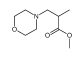 methyl alpha-methyl-4-morpholinepropionate Structure