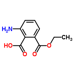 1,2-Benzenedicarboxylicacid,3-amino-,1-ethylester(9CI)结构式