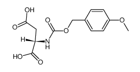 N-[(p-Methoxybenzyl)oxycarbonyl]-L-aspartic acid picture