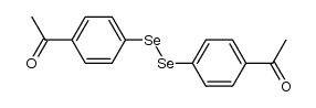 1,2-bis(4-acetylphenyl)diselane结构式