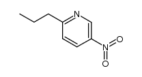 5-nitro-2-propylpyridine Structure