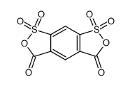 Benzo<1,2-c:5,4-c'>1,2,6,7-diisooxathiol-3,5-dion-1,1,7,7-tetroxid Structure