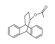 11-Acetoxy-9,10-propano-9,10-dihydroanthracene Structure