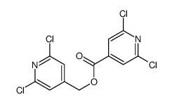 (2,6-dichloropyridin-4-yl)methyl 2,6-dichloropyridine-4-carboxylate结构式