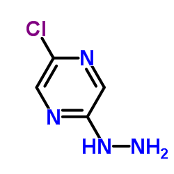 2-Chloro-5-hydrazinopyrazine Structure