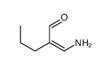 2-(aminomethylidene)pentanal Structure