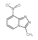 9-methyl-5-nitro-1,7,8-triazabicyclo[4.3.0]nona-2,4,6,8-tetraene结构式