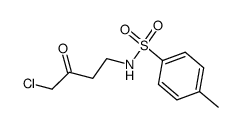 p-Toluenesulfonamide, N-(4-chloro-3-oxobutyl)- structure