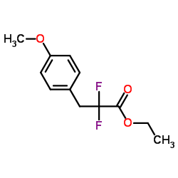 Ethyl 2,2-difluoro-3-(4-methoxyphenyl)propanoate图片