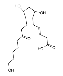 prostaglandin F-main urinary metabolite structure