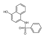 N-(4-hydroxynaphthalen-1-yl)benzenesulfonamide Structure