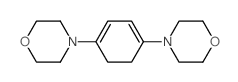 Morpholine,4,4'-(1,3-cyclohexadiene-1,4-diyl)bis-结构式