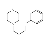 1-(3-苯氧基丙基)哌嗪结构式