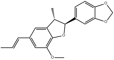 (+)-Licarin Structure