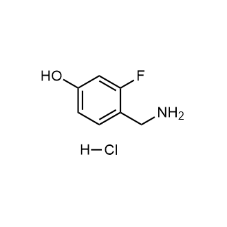 4-(氨基甲基)-3-氟苯酚盐酸盐图片