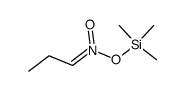 trimethylsilyl ester of aci-1-nitropropane Structure