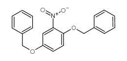 Benzene,2-nitro-1,4-bis(phenylmethoxy)- structure